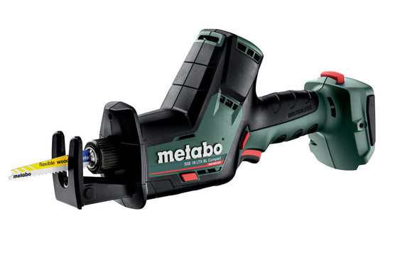 Metabo  18 V BRUSHLESS Compact Reciprocating/Sabre Saw - SKIN ONLY SSE 18 LTX BL Compact