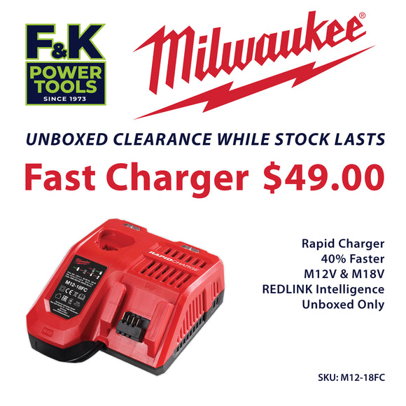 Milwaukee M12-18FC Charger