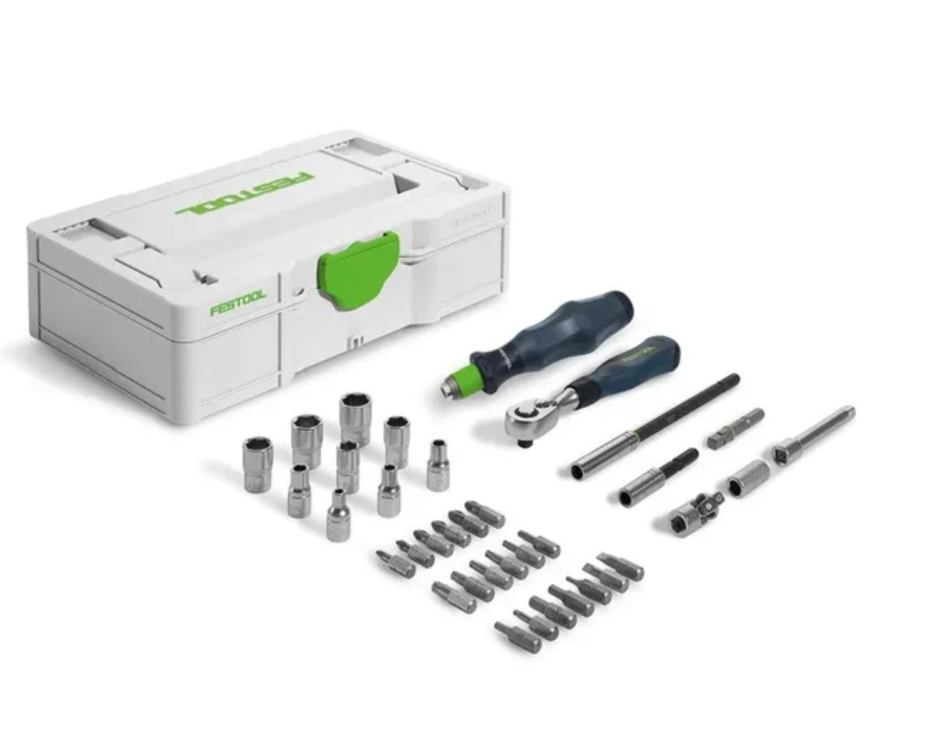 RATCHET SET 1/4 INCH 37 PIECE SYS RACK – F&K POWERTOOLS PTY LTD