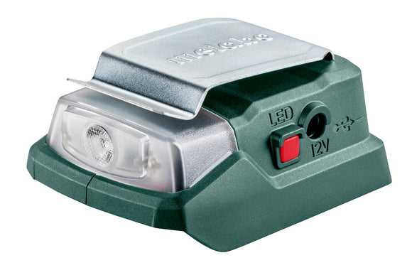 Metabo  Powermaxx 12 V Power Adapter with 12 V Connection PA 12 LED-USB