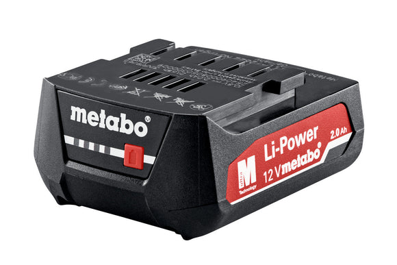 Metabo  12 V 2.0 Ah Li-ion Battery Pack 2.0 Li 12