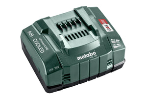 Metabo  12 V - 36 V ASC 145 Air-cooled Slide-on Battery Pack Super Fast Charger (8 A) ASC 145