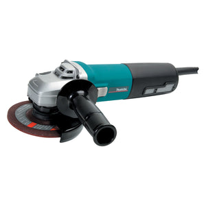 Makita 125mm (5") Angle Grinder, 1400W, Constant Speed Control, soft start, current limiter, SJS