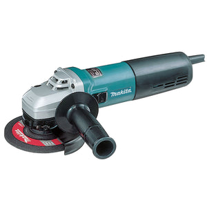 Makita 125mm (5") Angle Grinder, 1400W, Constant Speed Control, soft start, current limiter, variable speed, SJS