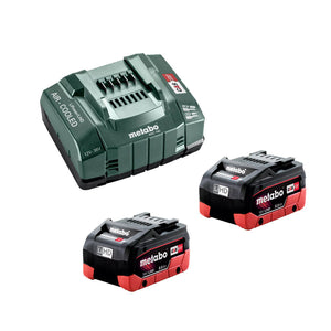 Metabo 18V 8.0Ah LiHD ASC 145 Fast Charger Starter Kit