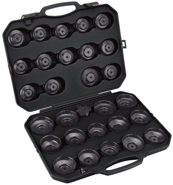 Bahco Cup Type Oil Filter Wrench Set - 30 piece