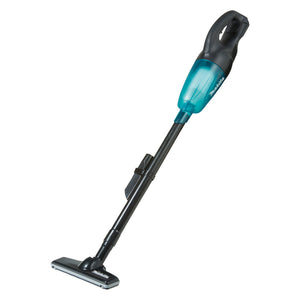 Makita 18V Stick Vacuum, black housing, high performance filter, transparent capsule  - Tool Only