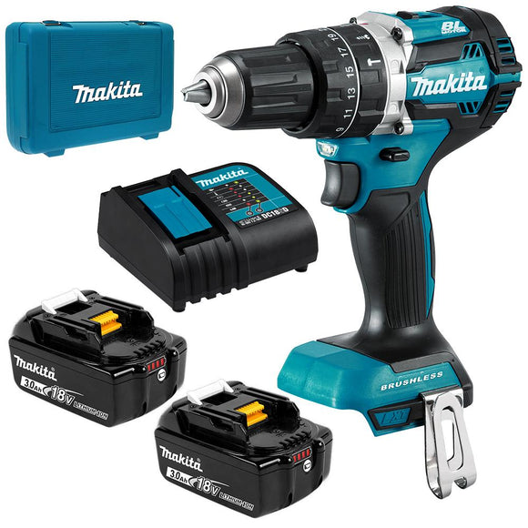 Makita 18V Mobile Brushless Hammer Driver Drill Kit