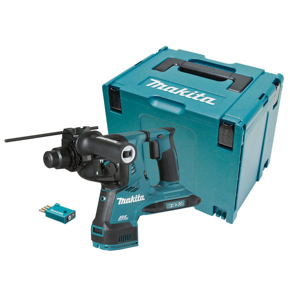 Makita 18Vx2 BRUSHLESS AWS* 28mm SDS Plus Rotary Hammer - Tool Only *AWS Receiver sold separately (198901-5)