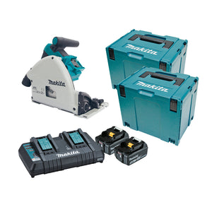 Makita 18Vx2 BRUSHLESS 165mm Plunge Saw Kit