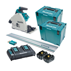 Makita 18Vx2 BRUSHLESS AWS 165mm Plunge Saw Kit