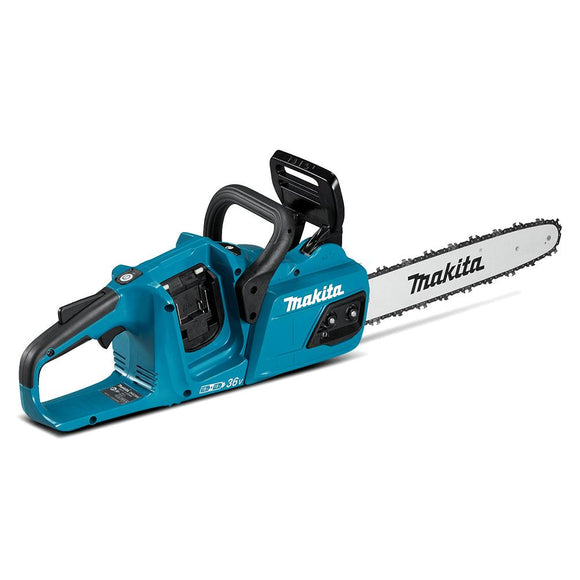 Makita 18Vx2 350mm BRUSHLESS Chainsaw with captive nuts - Tool Only