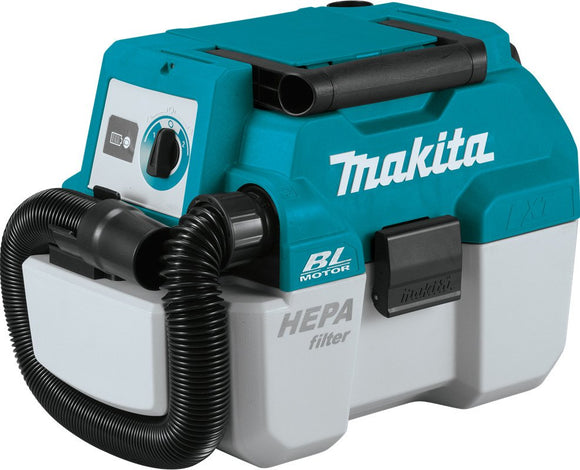 Makita 18V Brushless Wet/Dry Dust Extractor