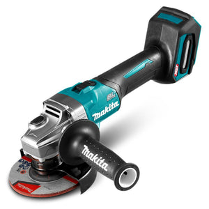 Makita 40V Max Brushless 125mm (5") Slide Switch Angle Grinder