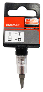 Bahco 1/4" bit driver slot 7 mm