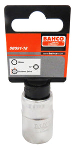 Bahco 1/2" Sockets HEX  17