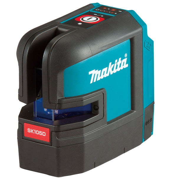Makita 12V Max Red Cross Line Laser (Lines - 1 Vertical, 1 Horizontal) - Tool Only