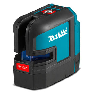 Makita 12V Max Red 4 Point Cross Line Laser (Lines - 1 Vertical, 1 Horizontal) - Tool Only
