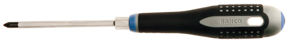 Bahco ERGO handled Screwdriver,posidrive, 361mm, blade 200mm, No. 4