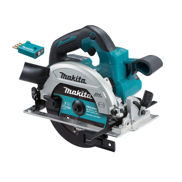 Makita 18V BRUSHLESS AWS 165mm Circular Saw (Left hand blade) - Tool Only