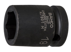 Bahco 1/2" Drive Impact Socket - Standard 15mm