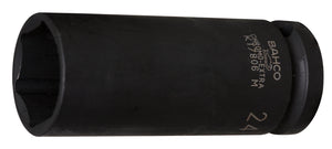Bahco 1/2" Drive Impact  Socket - Deep 17mm