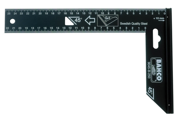Bahco Square, 400mm, used for accurate marking of 45o & 90o angles.