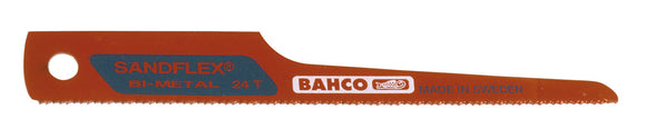 Bahco Car Body saw blades, 24 TPI, Sandflex bimetal HSS M2, 10 blades per pack