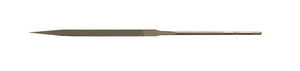 Bahco Needle file, three square, 6", 16cm, smooth cut, no handle, industrial pack