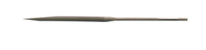 Bahco Needle file, half round, 5 1/2", 14cm, smooth cut, no handle, industrial pack